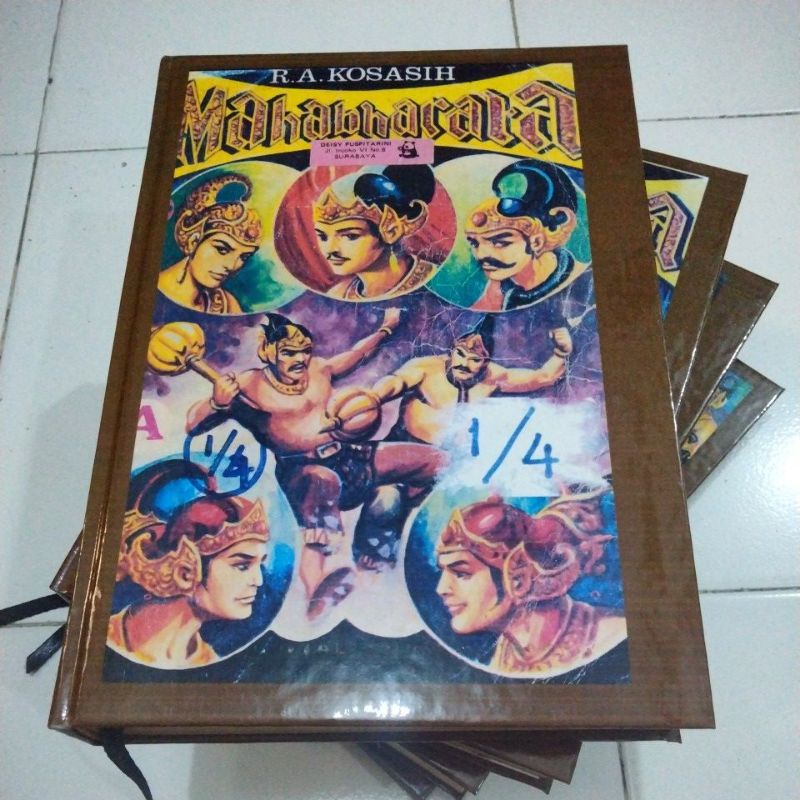 Komik Lawas RA Kosasih Mahabharata Bharatayudha Pandawa Seda