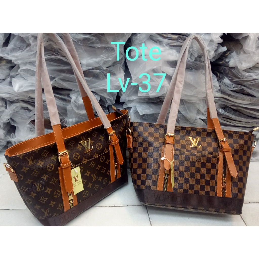 TOTE LV DINIS tas wanita signature premium material