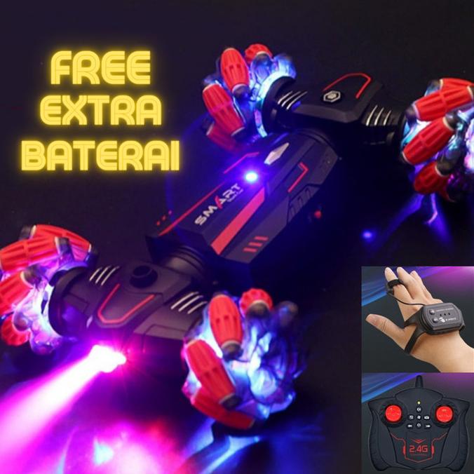 RC Hand Gesture Sensor Mainan Mobil Remote Control