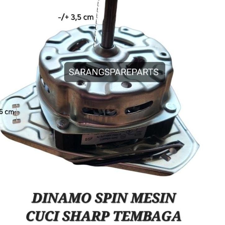Promo DINAMO SPIN SHARP MESIN CUCI / MOTOR PENGERING MESIN CUCI SHARP