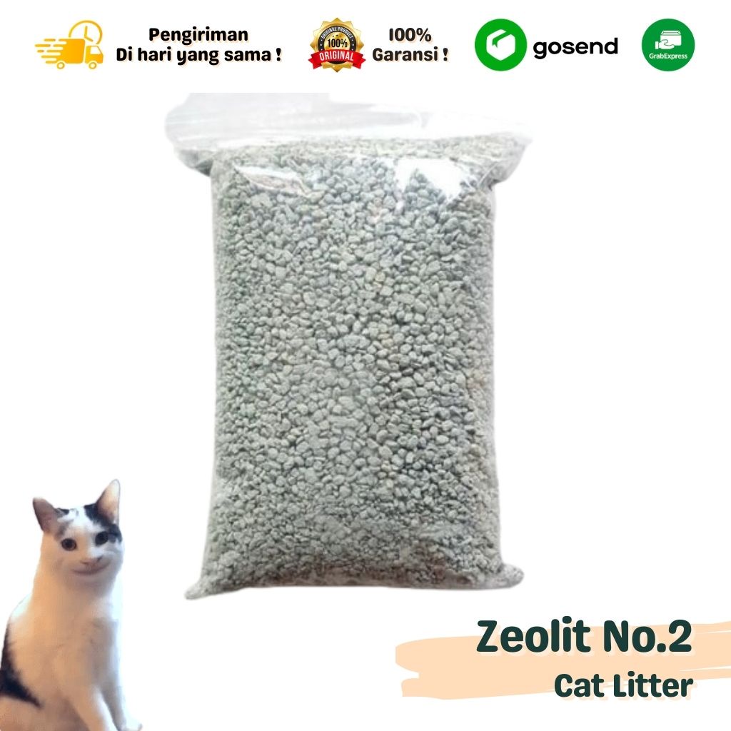 PASIR KUCING ZEOLIT UKURAN 1KG