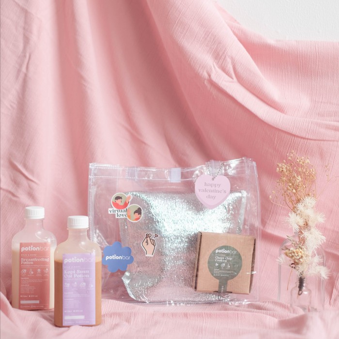 

✨READY✨ -Hampers Almond & Oat Milk - Get Well Soon / Valentine / Birthday - Paket A, GWS- 1.1.23