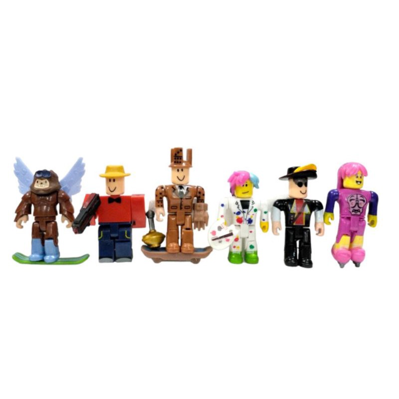 Mainan Figure Roblox Set 6 Miniatur Pajangan Hiasan Topper