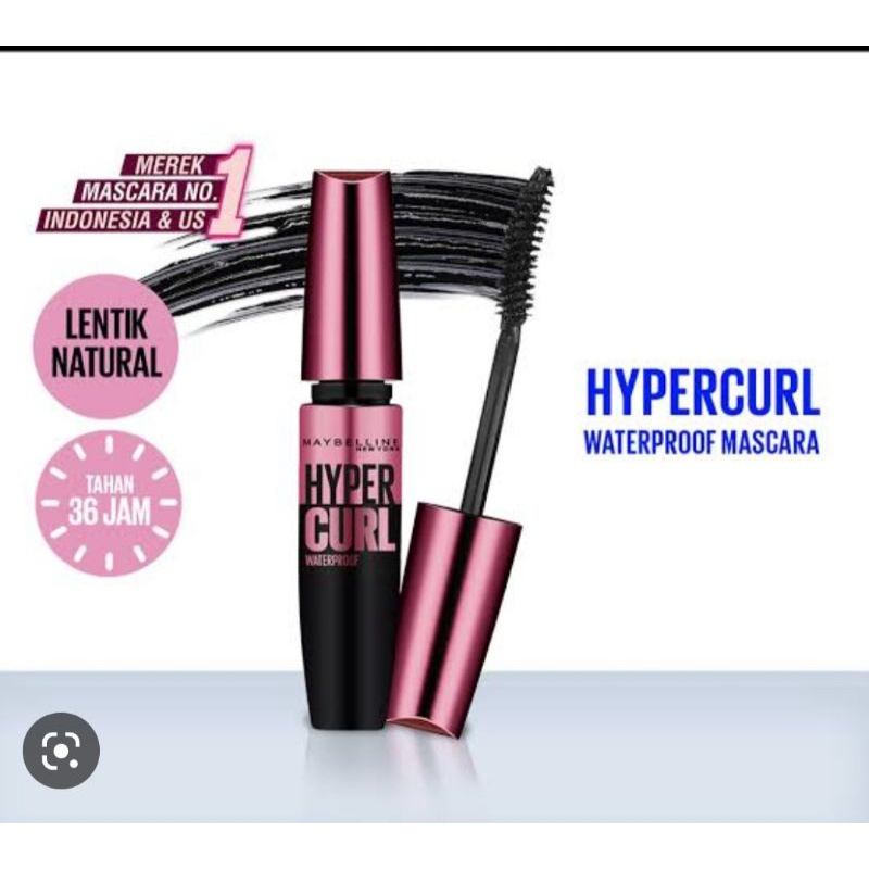 MAYBELLINE Volume Exprees HYPERCURL WARETPROOF Mascara