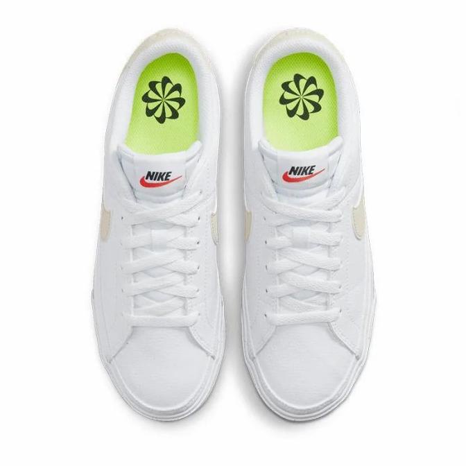 Sepatu Nike Wanita Court Legacy White Sneakers Original