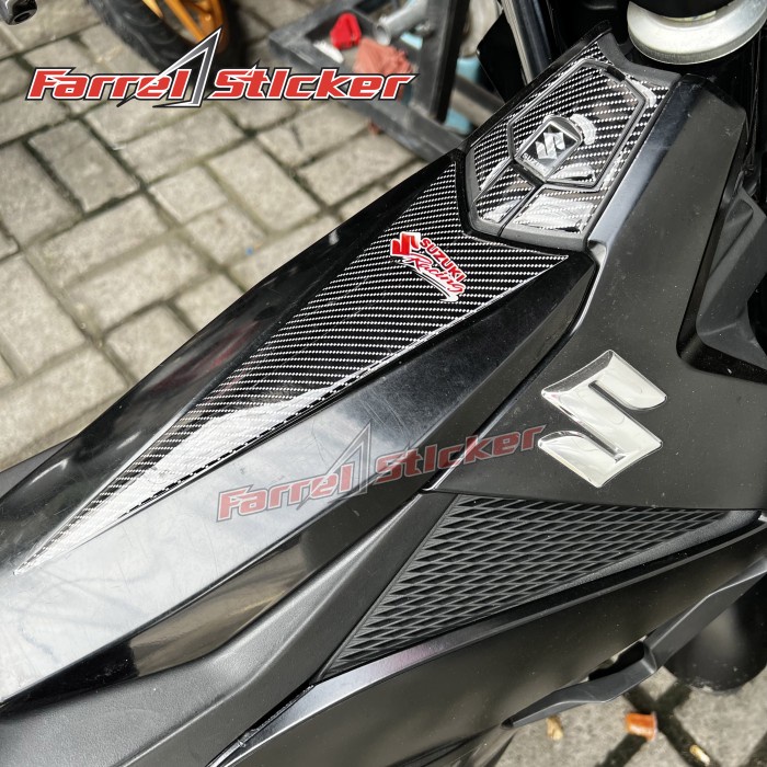 STICKER RAIDER STIKER PAD PROTECTOR UNDERBONE SATRIA FU INJEKSI - Hitam