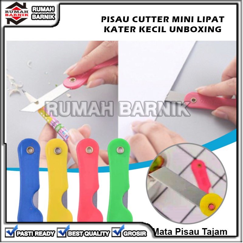 

[RB] ALAT POTONG PISAU CUTTER LIPAT KERTAS KATER KECIL PERLENGKAPAN ATK MULTIFUNGSI SERBAGUNA