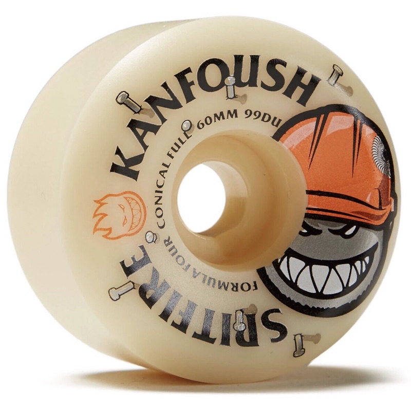 Spitfire Wheels F4 Kanfoush Overtime Conical Full 60mm 99D