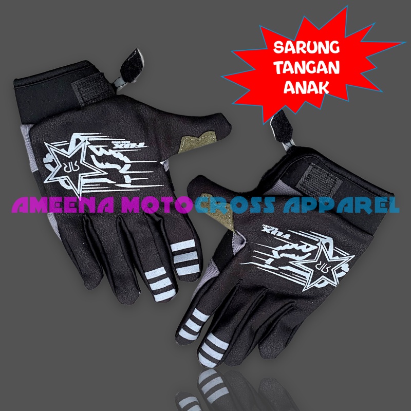 Sarung Tangan Motor Anak - Sarung Tangan Trail Anak - Sarung Tangan Motocross Anak - Sarung Tangan Anak Touring - Sarung Tangan Anak Enduro - Sarung Tangan Trabas Anak - Sarung Tangan Adventure - 002
