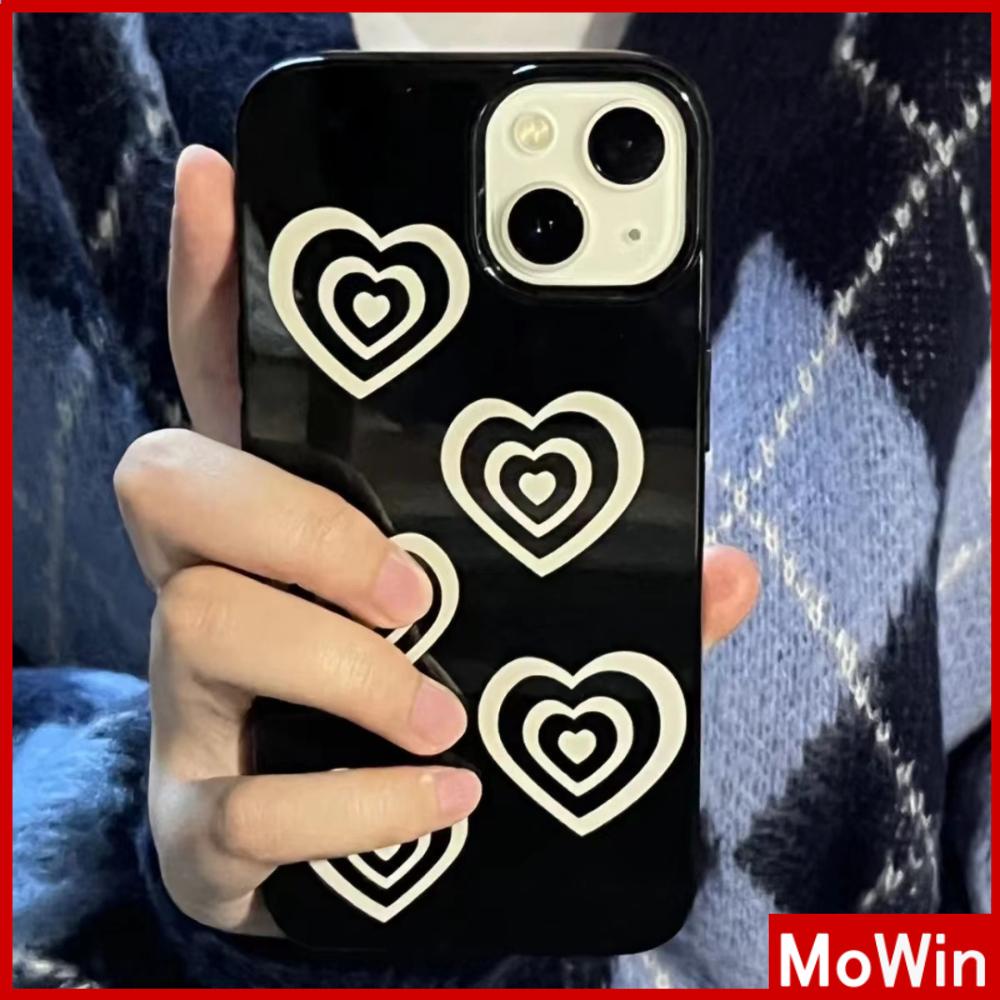 For iPhone 14 Pro max iPhone Case Black Soft Case TPU Candy Case Shockproof Big Hole Protection Camera Heart Shape Compatible For iPhone 13 Pro max 12 Pro Max 11 xr xs 7Plus 7 8