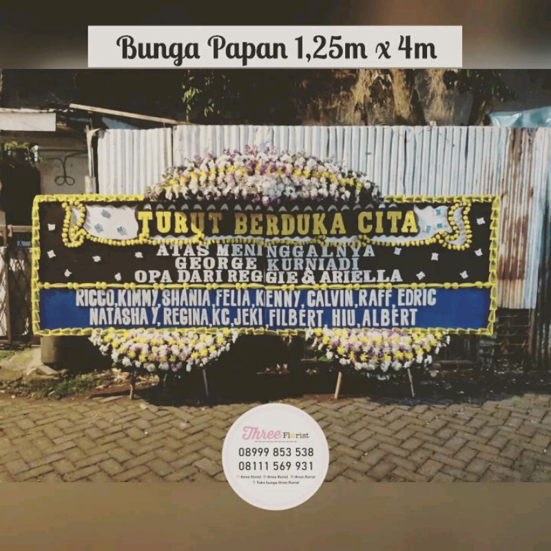 bunga papan / bunga papan sambung / bunga papan besar / bunga papan jumbo / bunga papan ucapan dukac