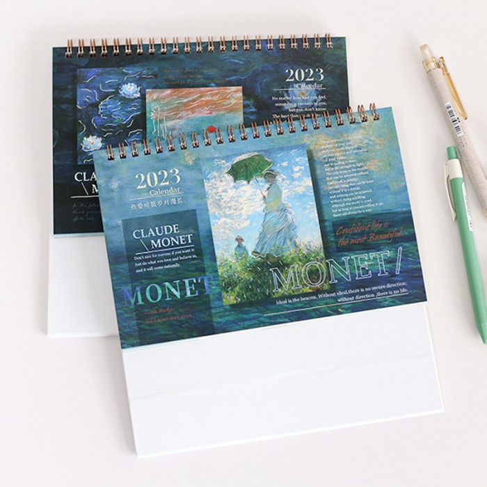 

Terlaris ✨ -Oil Painting Series 2023 Desk Calendar - Kalender 2023 - Kalender Meja - Starry Sky- 2.1.23