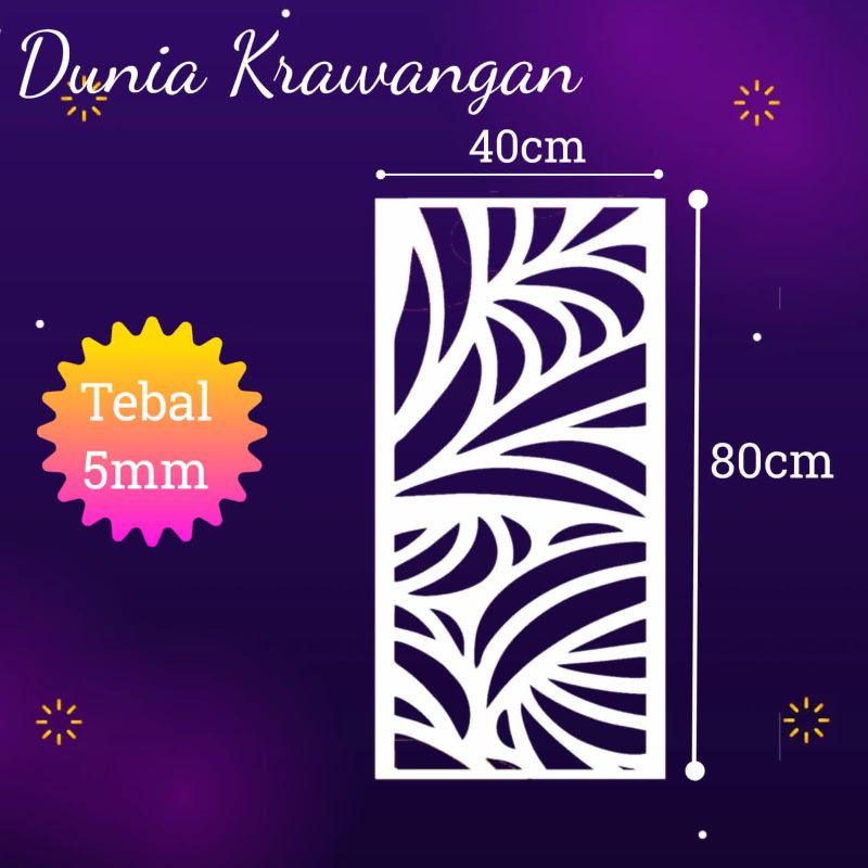 KRAWANGAN PVC FOAM BOARD / CUTTING PVC FOAM BOARD DK-81