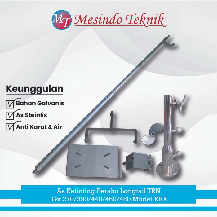 Fer As Ketinting Perahu Longtail Trn Gx 270/390/440/460/480 Model Kkk