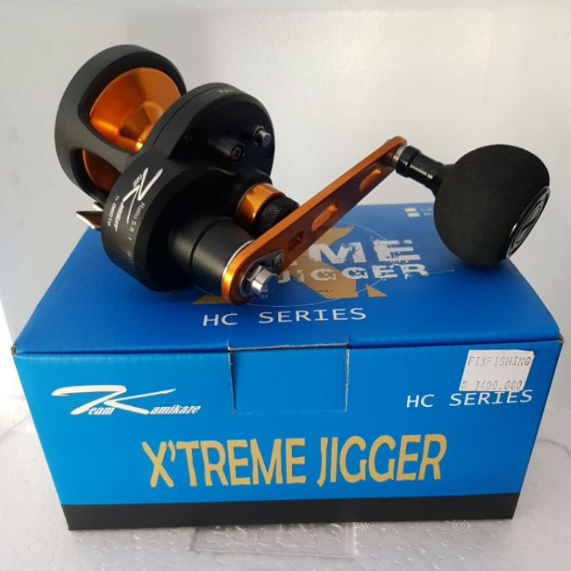 REEL OH KAMIKAZE XTREME JIGGER LX 4 (HANDLE KIRI)