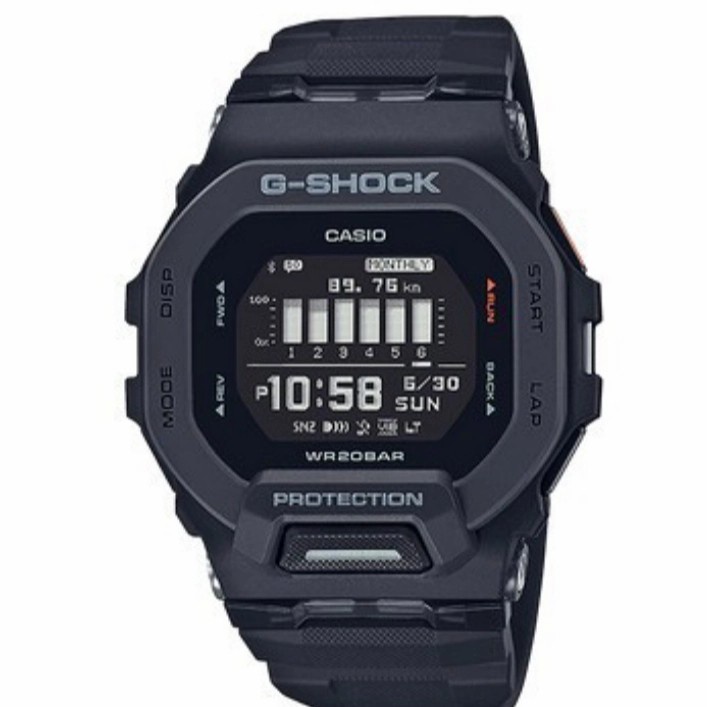 Casio G-SHOCK GBD-200-1DR Jam Tangan Pria Digital GBD200