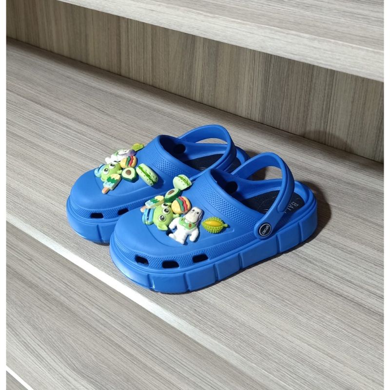 Sandal Baim Anak Karakter Jibbitz Toy Story 3D Jibbitz Bongkar Pasang 9008