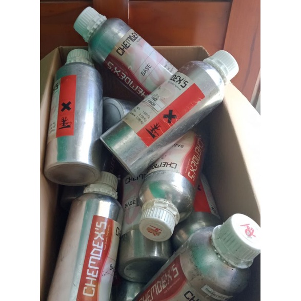 Botol kaleng parfum alumunium CHEMDEX'S 1000ml