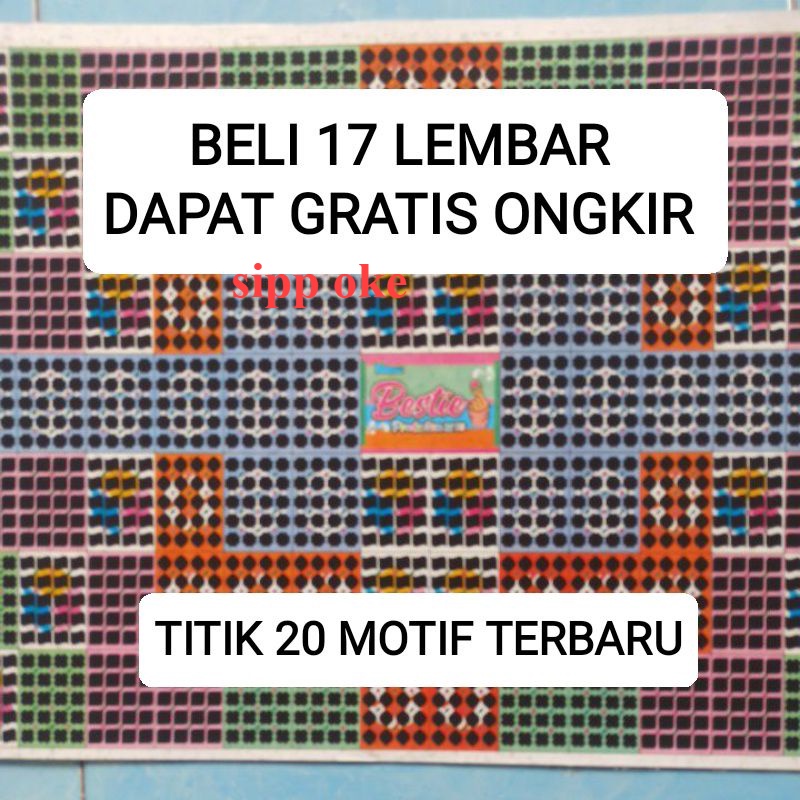 GOSOKAN BOM 20 TITIK MOTIF TERBARU 2022 MAINAN GOSOK 20 TITIK