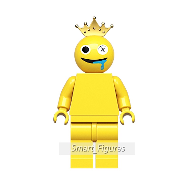 Rainbow Friends Series Blok Bangunan 6jenis Minifigures Anak Rakitan Mainan Roblox Hadiah Angka Mini