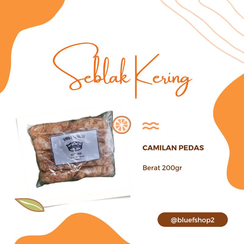 

Seblak Kering/ Kerupuk pedas