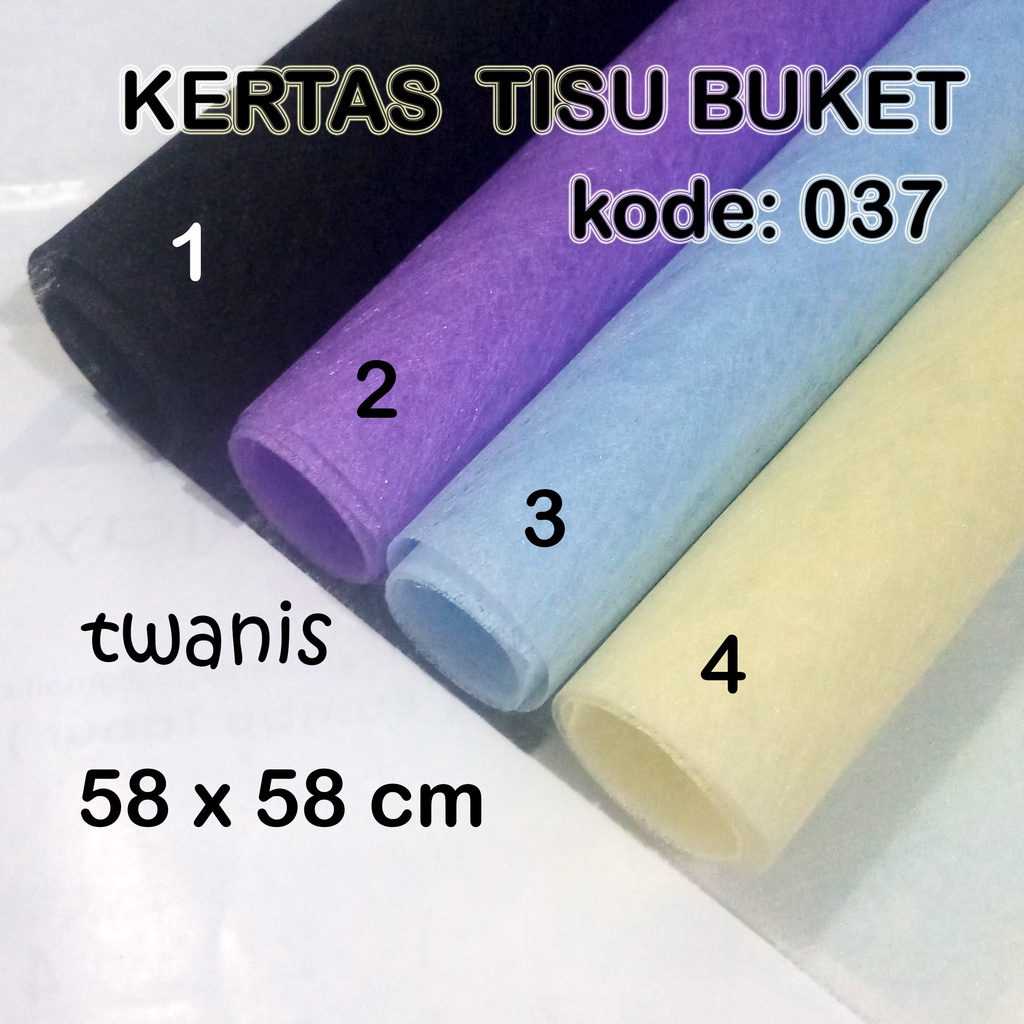 

Kertas tisu bungkus bucket bunga k-037 khusus jogja