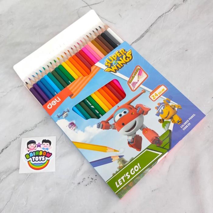

Pensil Warna Perlengkapan Gambar Anak ATK Karakter Super Wings 24
