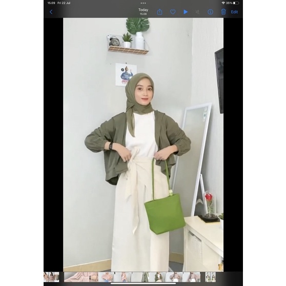 Yeoja Skirt Rok Lilit Pita Simple