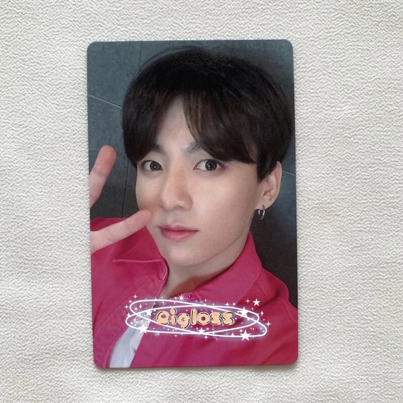 JUNGKOOK LIGHTS JAPAN PHOTOCARD