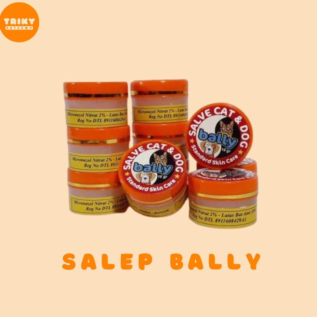 Salep bally obat jamur dan luka pada kucing dan anjing