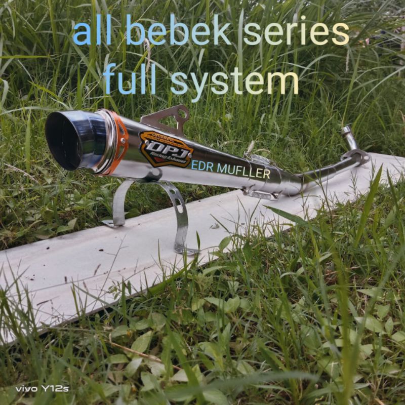 KNALPOT RACING DPJ MONCONG BIRU VEGA R VEGA Z VEGA ZR ASTREA GRAND LEGEMDA REVO