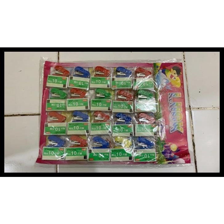 

Staples Mini Free Isi Staples Stapler Stepler Perlatan Sekolah-