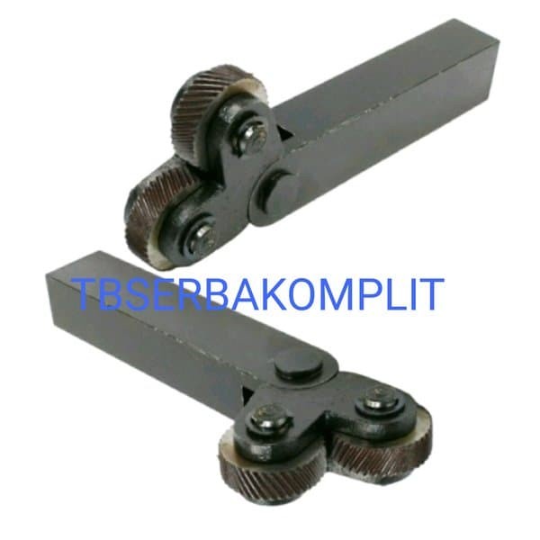 Knurling 2 Roda 1.5mm Double Tools Lathe Kartel Bubut 2R 1.5 mm Doble