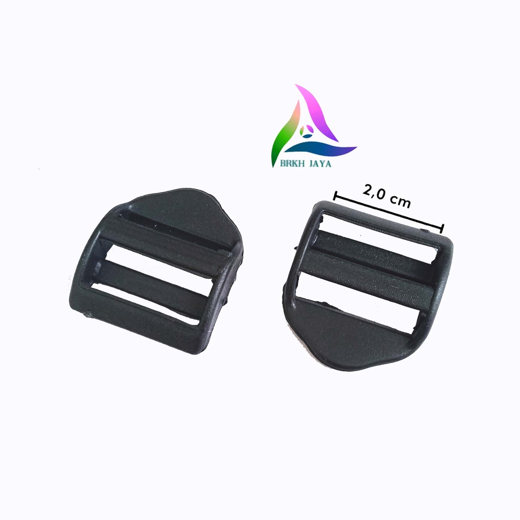 RING RANSEL TAS 2 CM / RING TANGGA TAS PLASTIK BUCKLE PP / 120 PCS