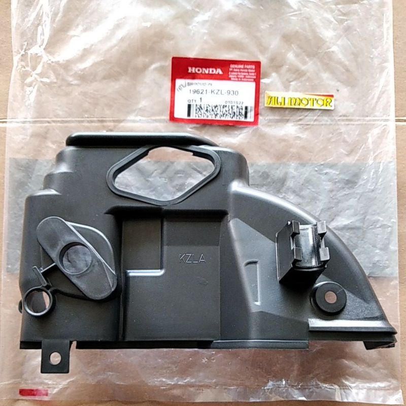 Shroud Inlet Cover tutup atas head blok mesin beat spacy karbu spacy fi 19621-KZL-930/19621-K25-900 
