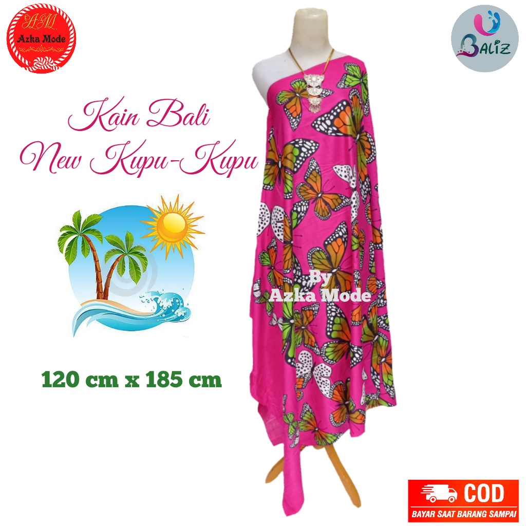 Kain Pantai Kain Bali Pantai - Kain Bali Motif Kupu-kupu Jumbo - Sarung Pantai SEMBILAN MODE - Sarung Bali - Kain Pantai - Kain Katun Jepang - Kain Untuk Hiasan Dinding - Kain Untuk Plafon Mobil Truk Dan Mobil 3/4 Lainnya