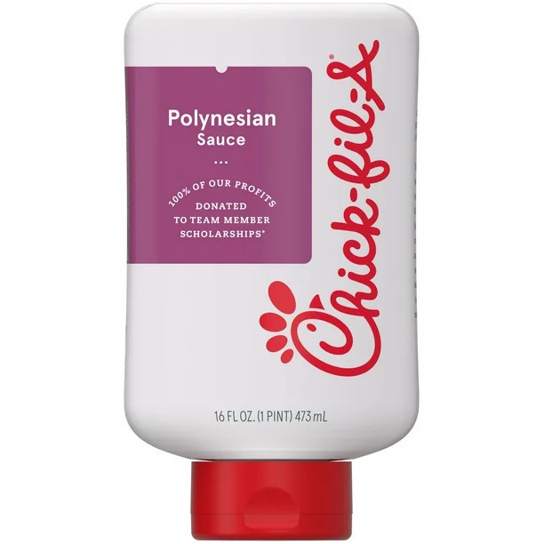 

Chick-fil-A Polynesian Sauce Squeeze Bottle Sandwich Burger Fries Saus