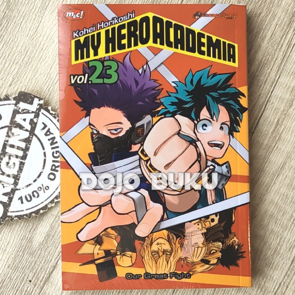 Komik Seri : My Hero Academia by Kohei Horikoshi