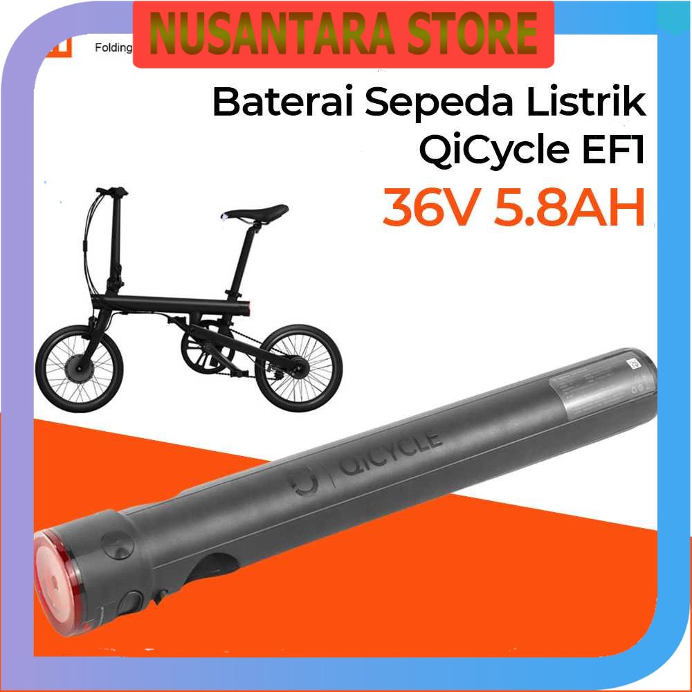 NUSANTARA STORE - Xiaomi Baterai Sepeda Listrik 36V 5.8AH Replacement Xiaomi QiCycle EF1 - B157-1