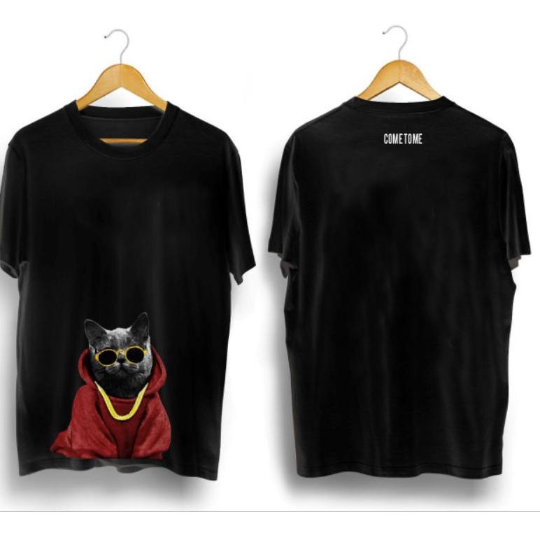 BORONG kaos pria/CAT RED JACKET/kaos distro wbyl