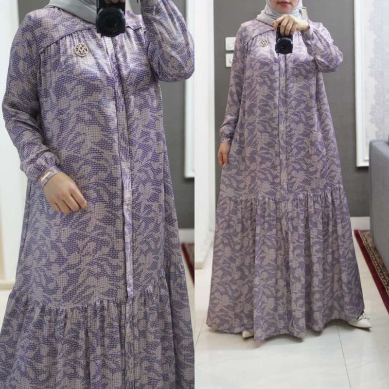 VIONA DRESS BY AMORI DESIGN GAMIS TERBARU ABAYA