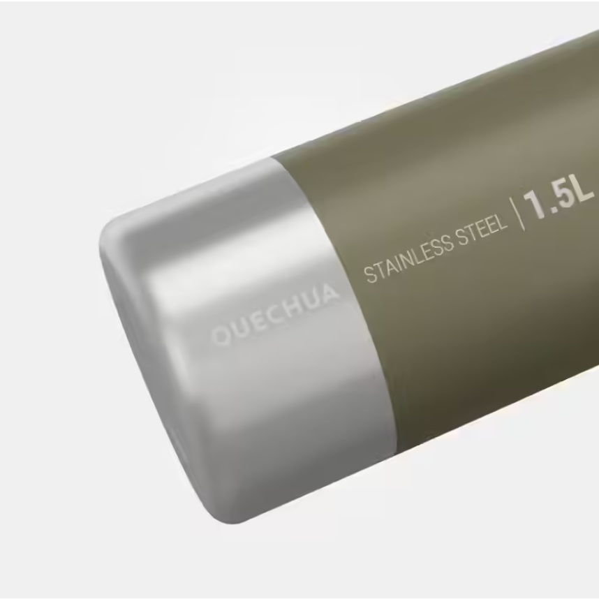 QUECHUA MH100 Botol Minum Termos Stainless Steel 1.5L Hiking