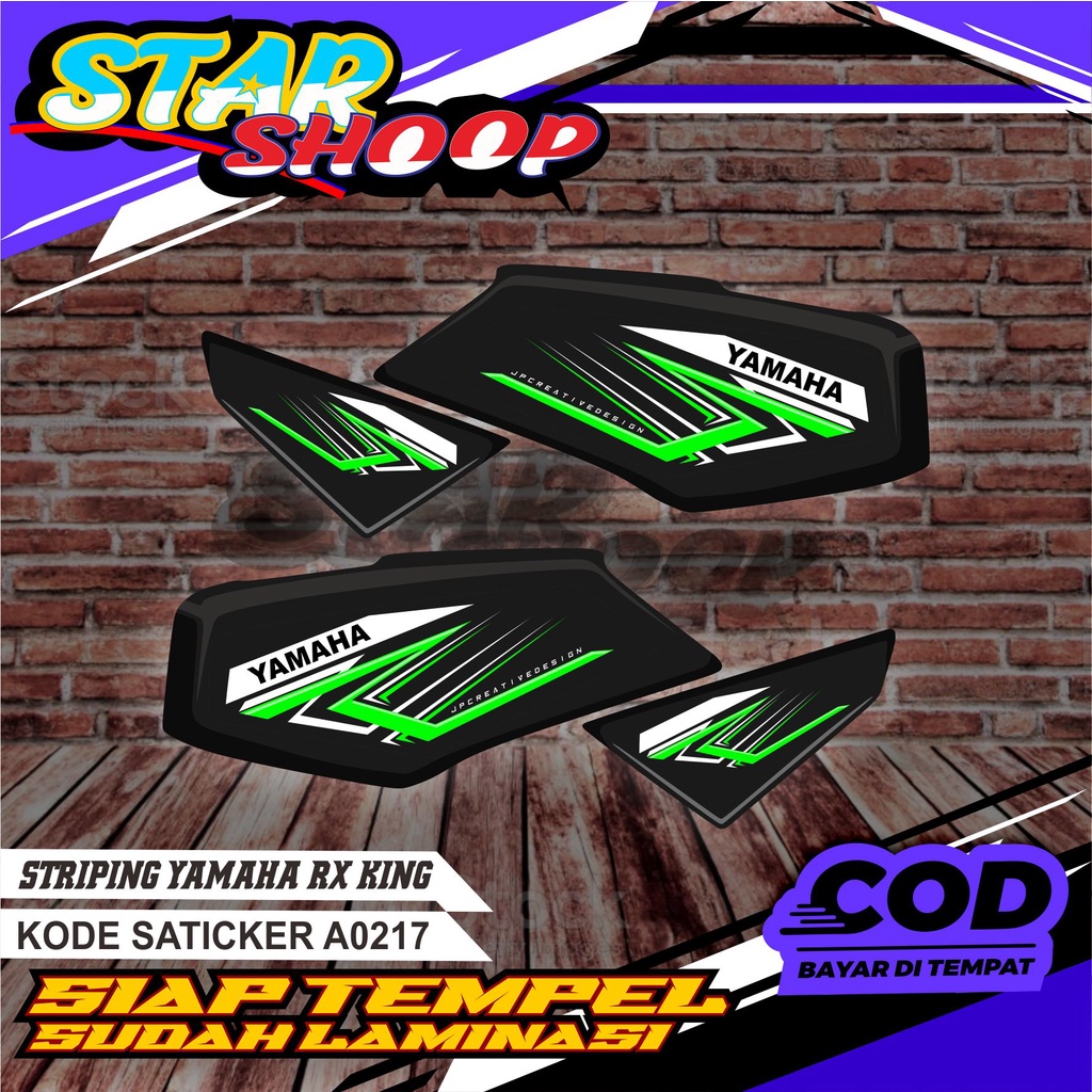 STRIPING YAMAHA RX KING SIMPLE