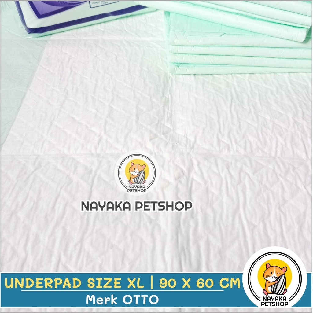 Underpad Kucing Size XL 90 x 60 cm Diapro Popok Alas Kandang Perlak Training Pad Latihan Kencing Pup Pipis Anjing Melahirkan Hewan