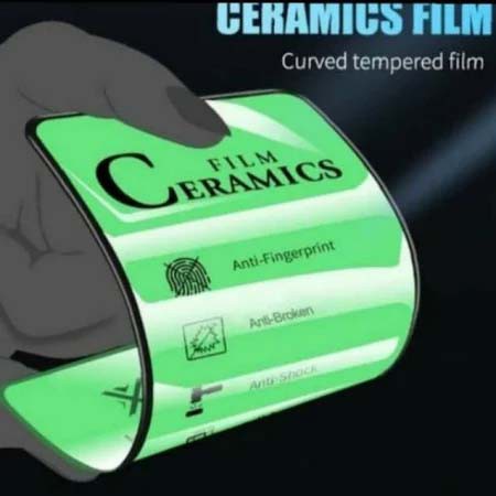 Tempered Glass Tecno Spark 8P FULL COVER FULL SCREEN Ceramic Film Anti Gores