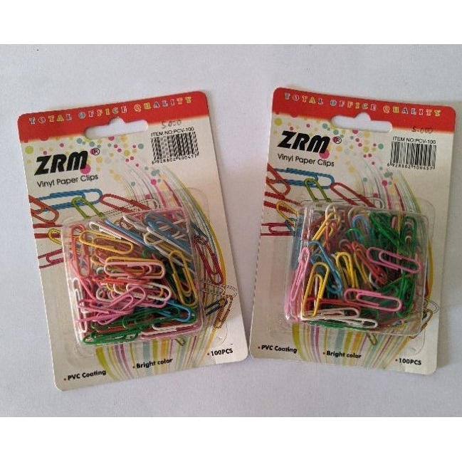 

Colorful Paper Clip ZRM Vinyl Coated