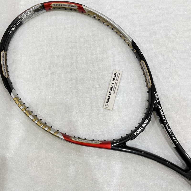 RAKET TENIS TOALSON 105 NANO CARBON TEC HI MODULUS GRAPHITE - FORTY LOVE PRO SHOT - ORIGINAL TENNIS 