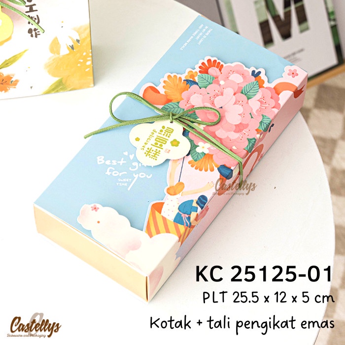 

Kotak Box KC 25125-01 Nastar Kue Kering Cookies Mooncake Pia Spiku