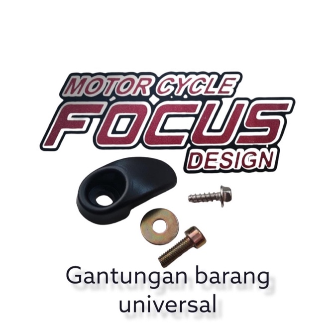 Gantungan Barang (Bonus Baut) Universal Untuk Semua Motor Yamaha , Honda , Suzuki , Kawasaki | Hook Centolan Barang Premium