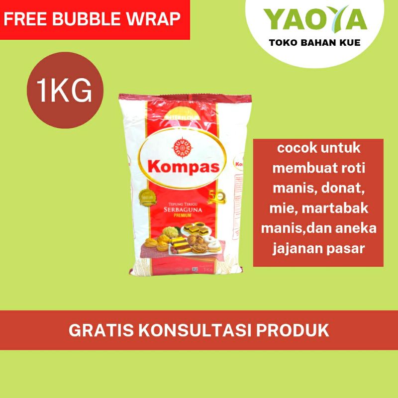 

KOMPAS TEPUNG TERIGU SERBAGUNA 1KG